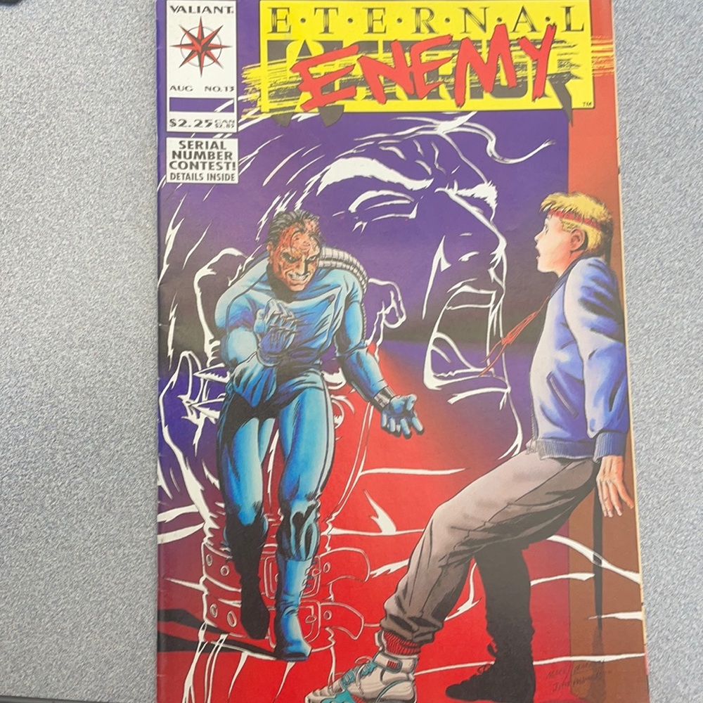 Vintage eternal enemy comic no17 rare